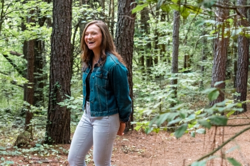 Carley Spoken Word laughing